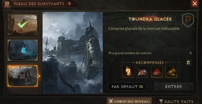 Événement Diablo Immortal : Fléau des Survivants